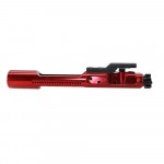 .223/5.56 Polished Aluminum Lightweight Competition Bolt Carrier Group - Red